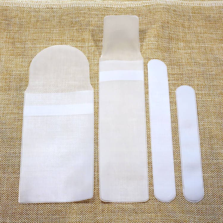 Bolsa protetora para pincéis de maquiagem, bolsa de armazenamento portátil à prova de poeira, bolsa de látex para pincéi