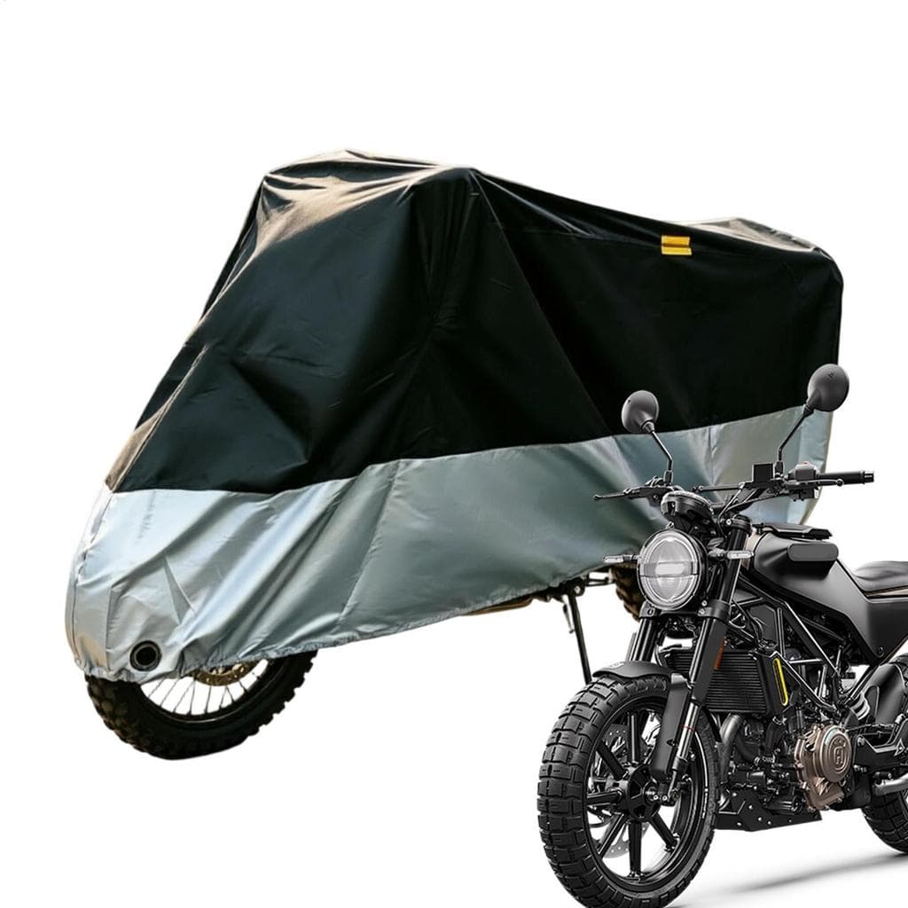Capa De Chuva Para Motocicleta Com Furo De Bloqueio E Fivela À Prova De Vento Oxford Todas As Estações Ao Ar Livre Cidad