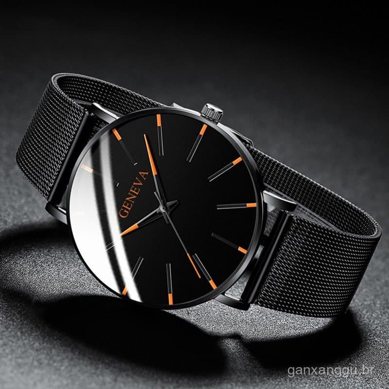 Relógio de pulso eletrônico masculino azul, de moda, muito vendido, ideal como presente para estudantes, com pulseira de