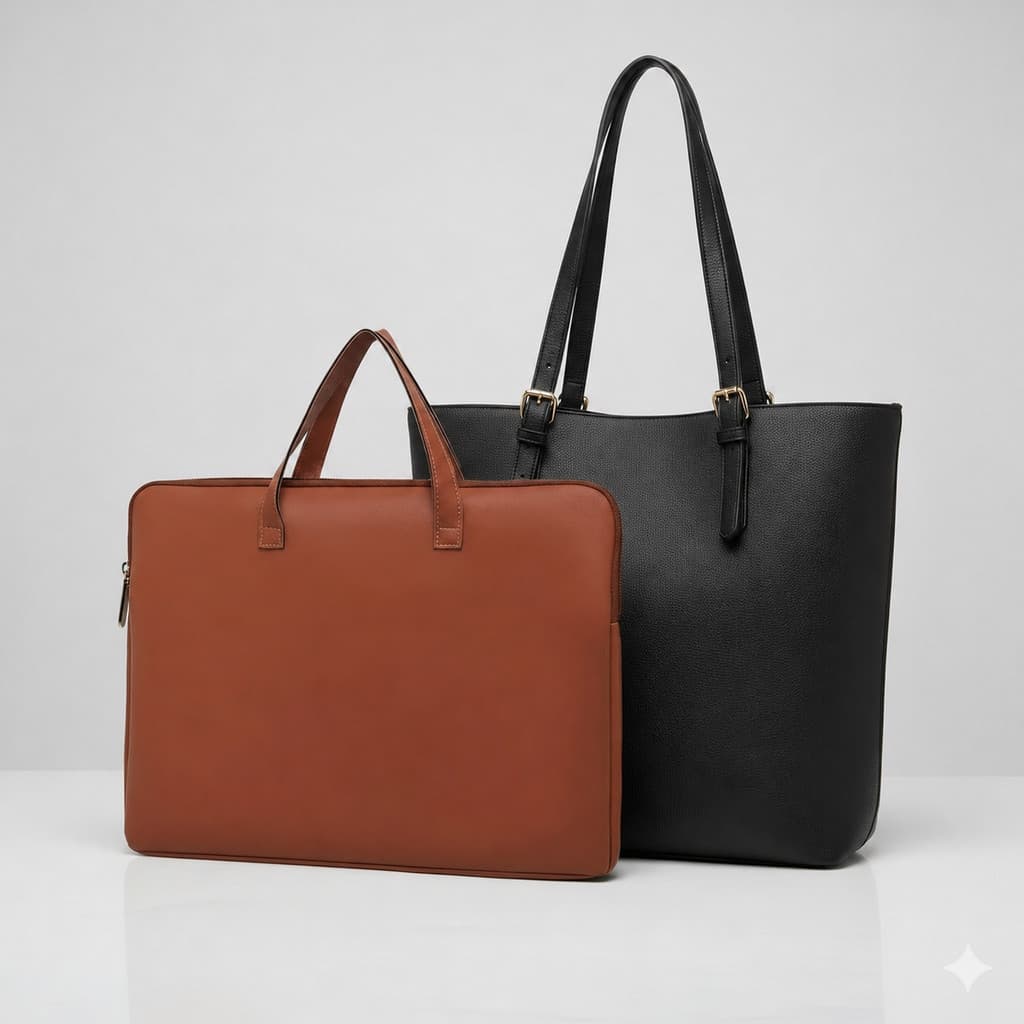Kit Bolsa Sacola + Pasta Notebook 14 a 17 Polegada MS/MARQUES SILVEIRA ENVIO IMEDIATO PRONTA ENTREGA