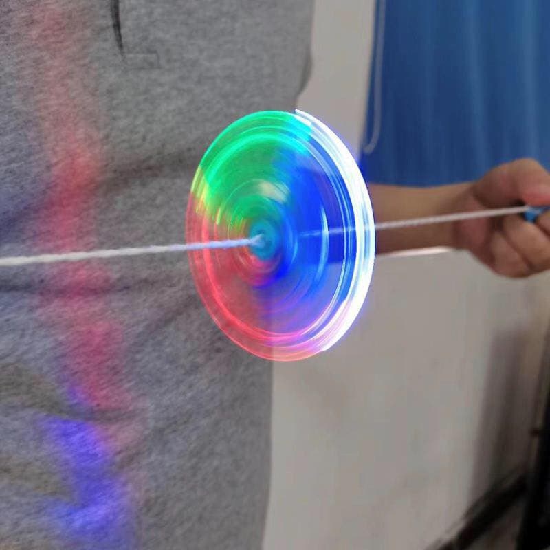 [Atacado] 20pcs Luz Giratória # Toys Spinner Tali design Aleatório