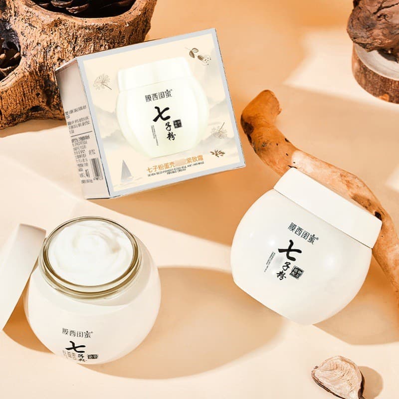 Namoradas mexicanas Qizi em pó creme de casca de ovo nutritivo ajuste da pele reparação creme hidratante fabricante pron