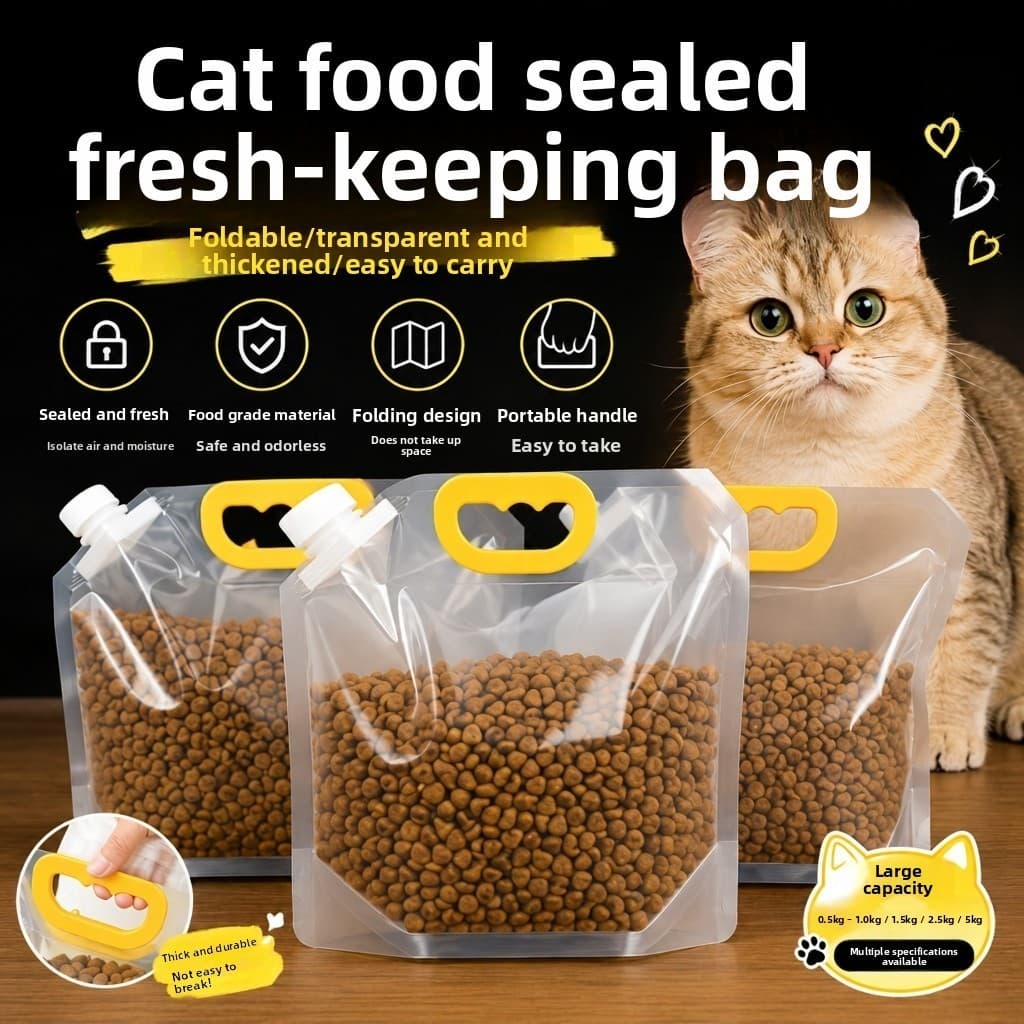 Saco Selado Para Armazenamento De Alimentos Gatos , À Prova De Umidade Insetos , Feijão Vermelho Espesso , Grão De Arroz