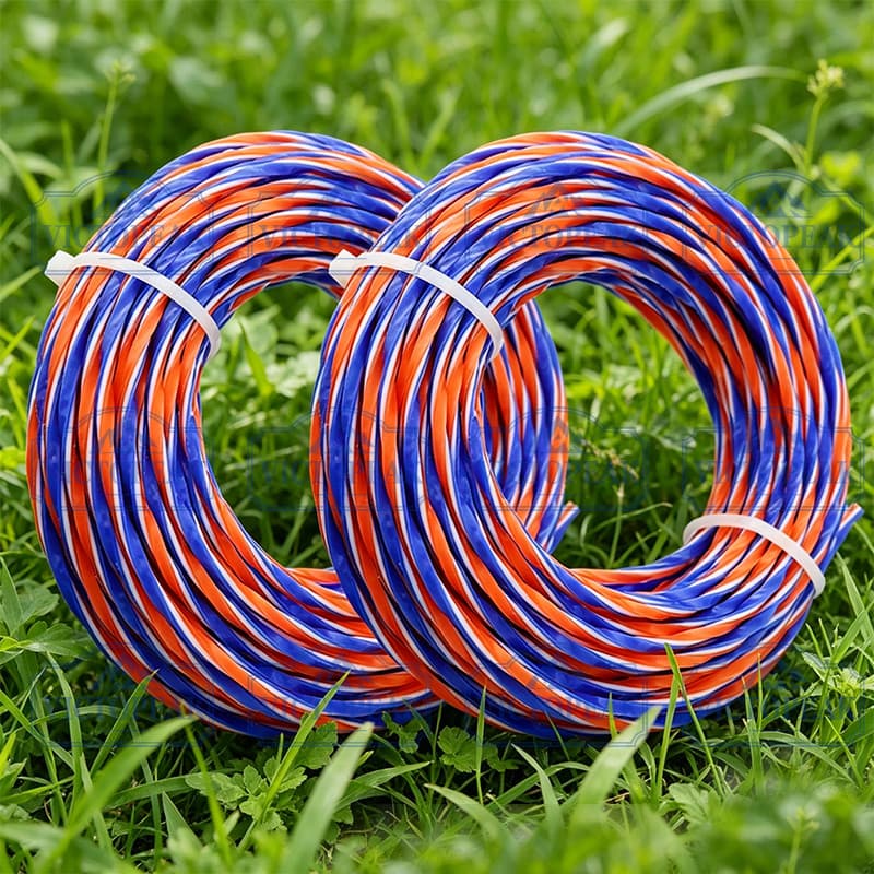 Linha De Aparador De Nylon De 2 Pacotes De 3.0 Mm À Prova De Desgaste Para Cortador De Escova
