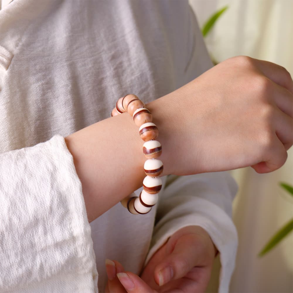 Novo estilo chinês Tianmu bodhi semente birmanesa berinjela bodhi contas pulseira das mulheres dos homens Wenwan pulseir