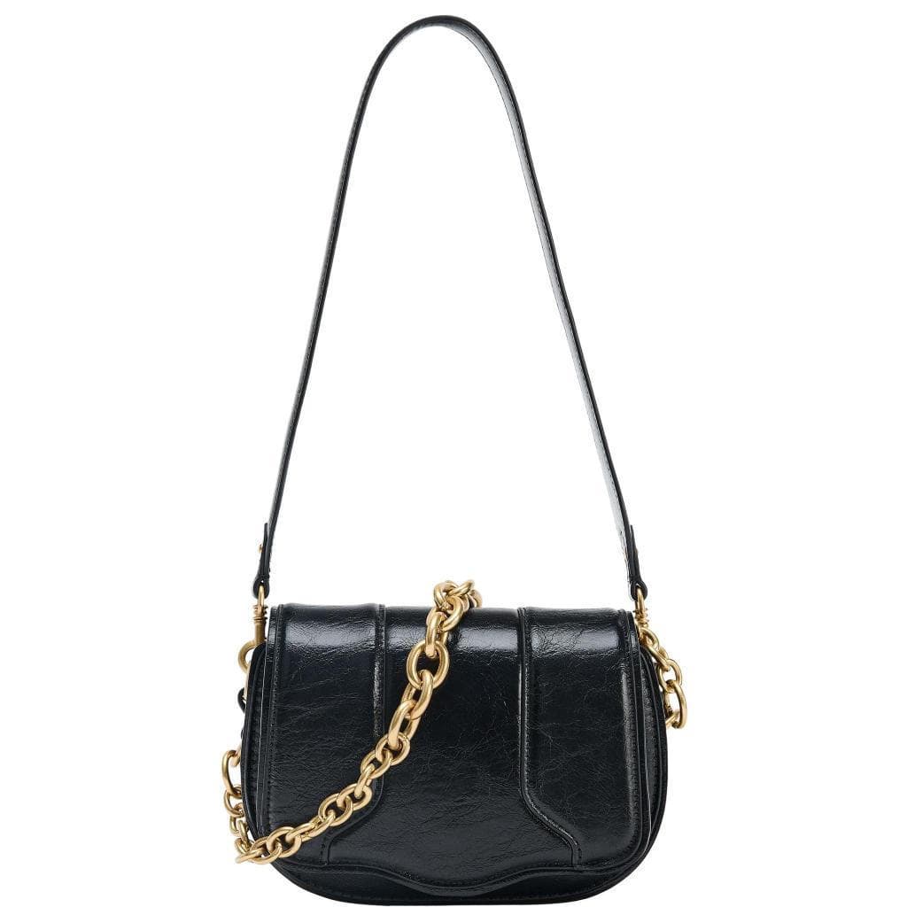 2025 outono inverno venda quente bolsa feminina corrente Mini zíper aba bolsa de ombro moda All-match na moda saco do me