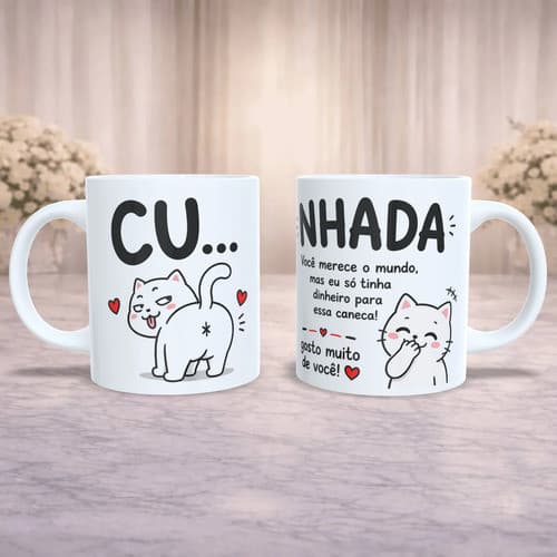 Caneca Divertida Para Cunhada(o) | Presente Para Cunhada(o)