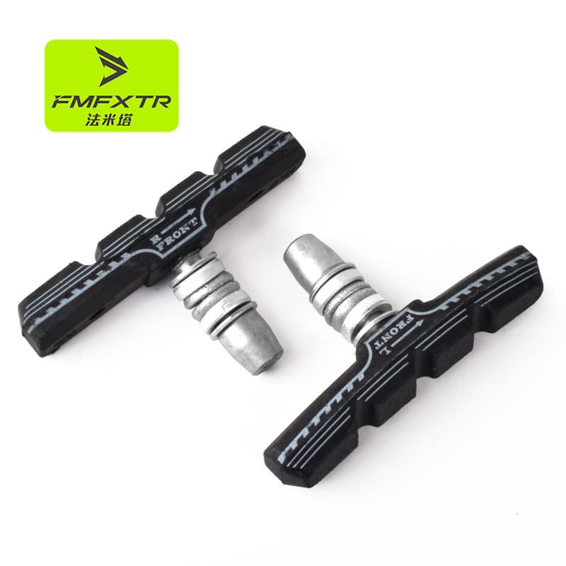 Pastilha de freio da bicicleta Mountain bike V pastilha de freio dobrável pastilha de freio de borracha Universal bloco