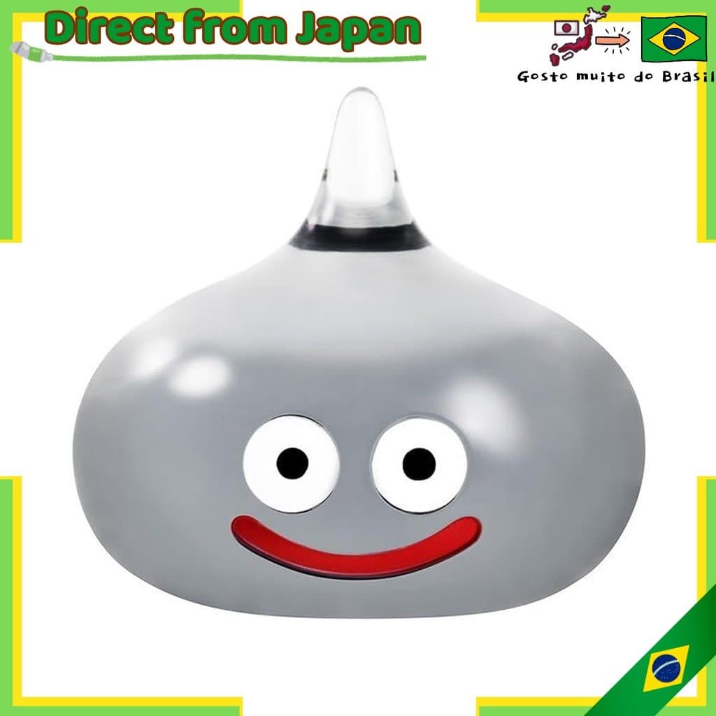 【direto do Japão】 Galeria de Monstros de Dragon Quest Crystal: Slime Metálico