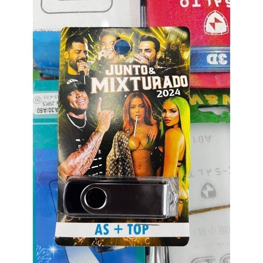 Pendrive Com Mais De 1000 JUNTO & MIXTURADO 2026 - AS + TOP