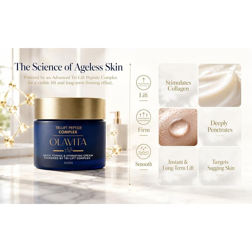 2026 Novo Creme Complexo de Peptídeos Tri-Lift, Creme Tri-Lift para Lifting Facial Instantâneo, Creme Avançado Antirruga