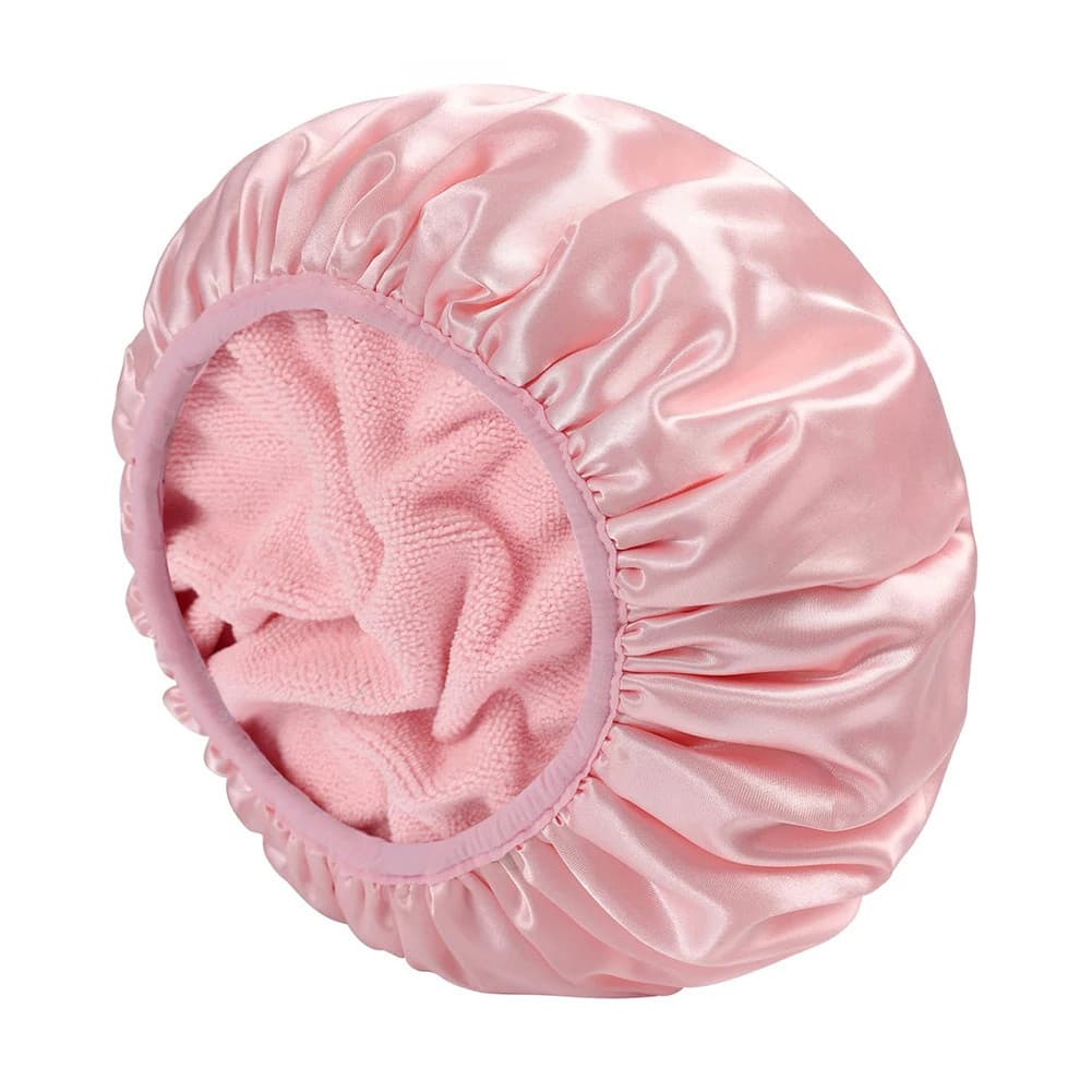 Touca De Banho Reutilizável De 3 Camadas Extra Grande À Prova D'água Ajustável Touca De Banho Feminina Perfeita Para Men