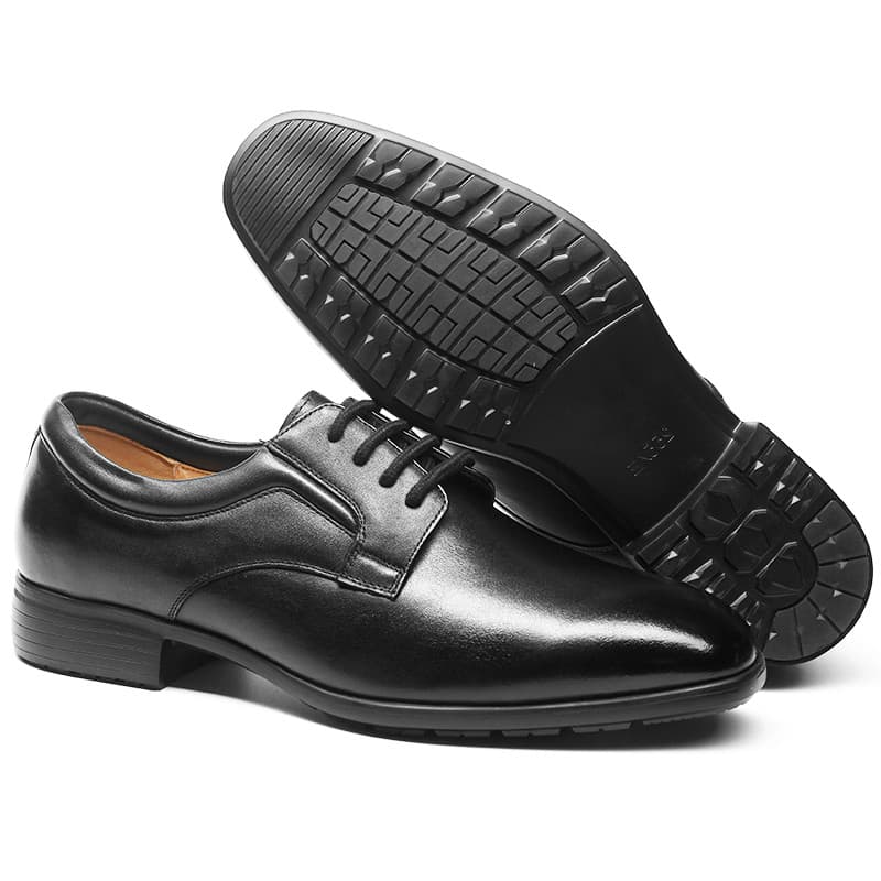 Casual Lace-Up Clássico Combinando Desgaste Formal Sapatos Masculinos Sapatos Únicos Primavera Outono Estilo Respirável