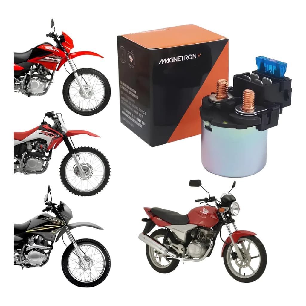 Rele Partida Magnetron Cg150 Titan Bros Xrl125 Bros Crf230