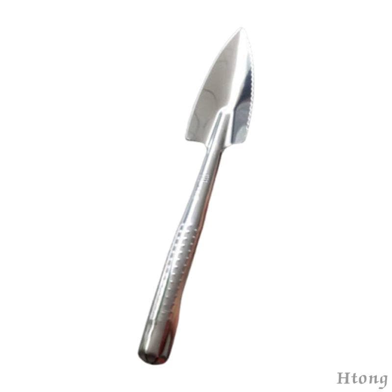 [Htong] Pá De Jardinagem Durável , Resistente À Ferrugem , Espátula Manual , Acessórios De Metal Para Jardim Vasos De Pl