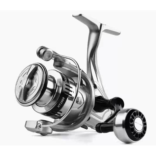 Roda giratória totalmente metálica carretel de pesca de fundição longa carretel de pesca todo em metal