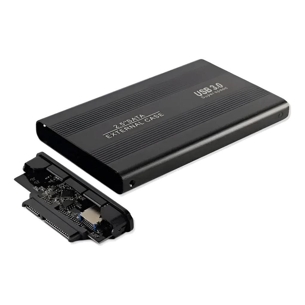 Case Para Hd 2.5 Usb 3.0 SATA Preto 00721 Preto