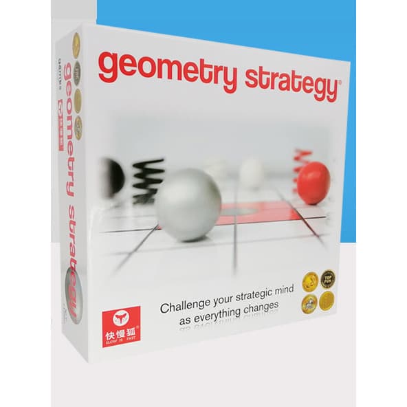 Estratégia geométrica de raposa rápida, jogo de tabuleiro educacional para crianças suecas, matemática, pensamento lógic
