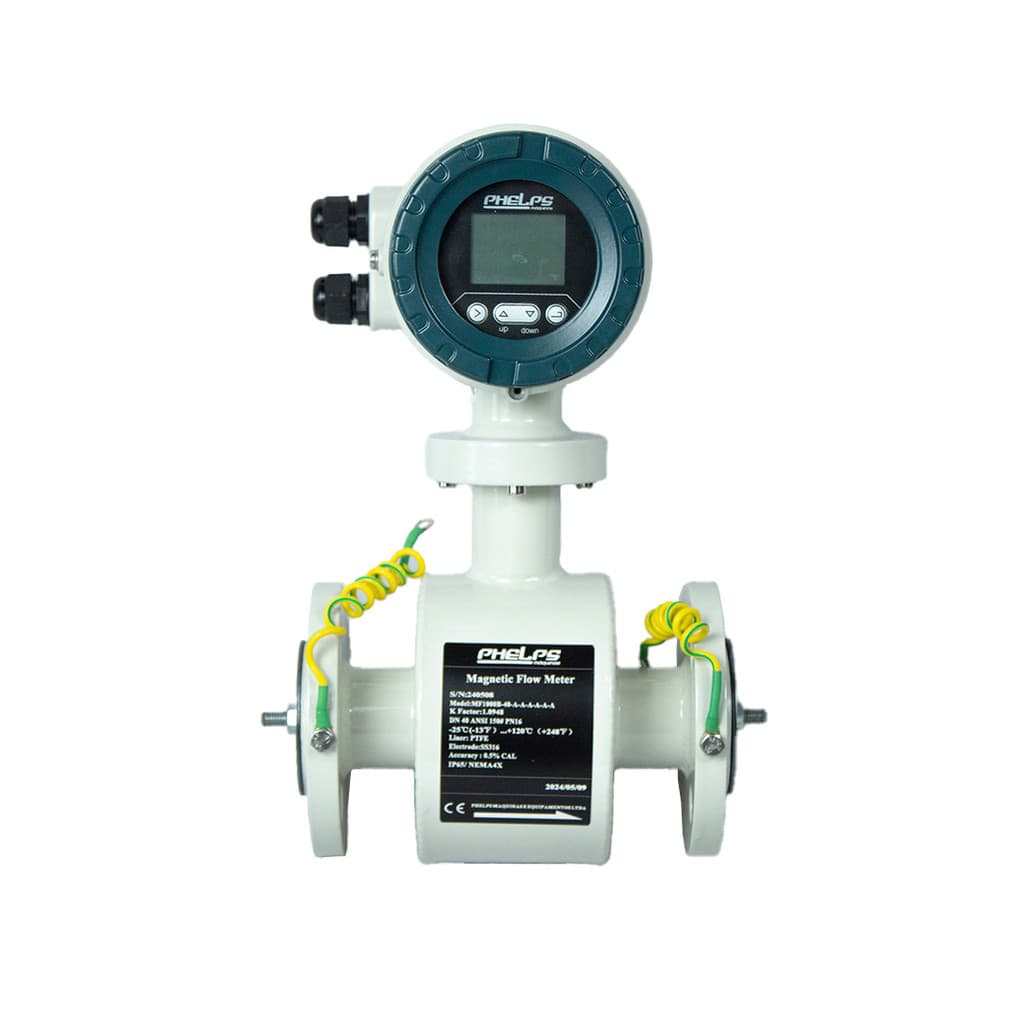 Medidor De Vazão Fluxo Eletromagnético Dn40 1 1/2 Polegada