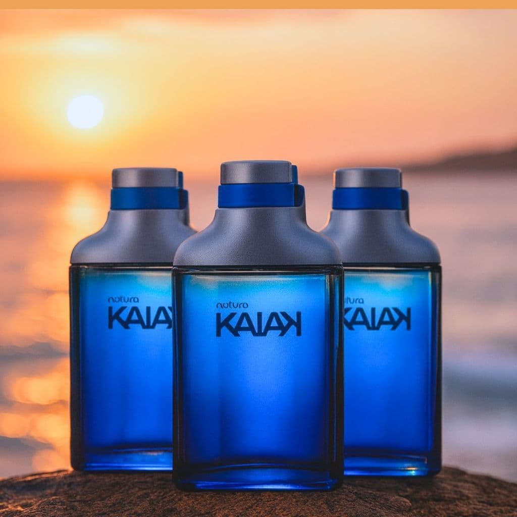 Kit 3 Perfumes Kaik Masculino 100ml – Tradicional, Fragrância Marcante e com Alta Fixação Exclusiva