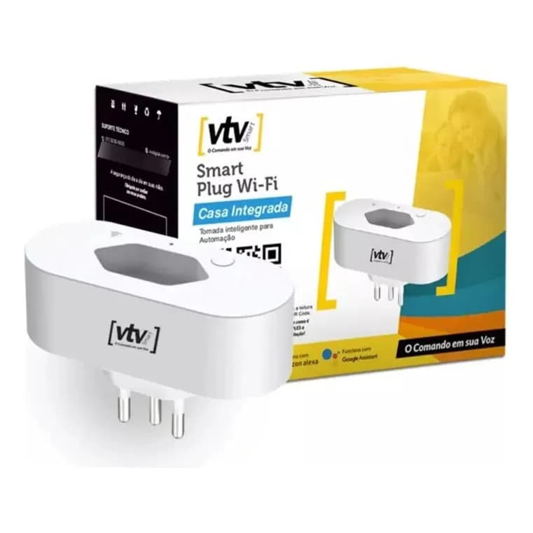 Vtv Smart Plug Tomada  Alexa  E Google Nest