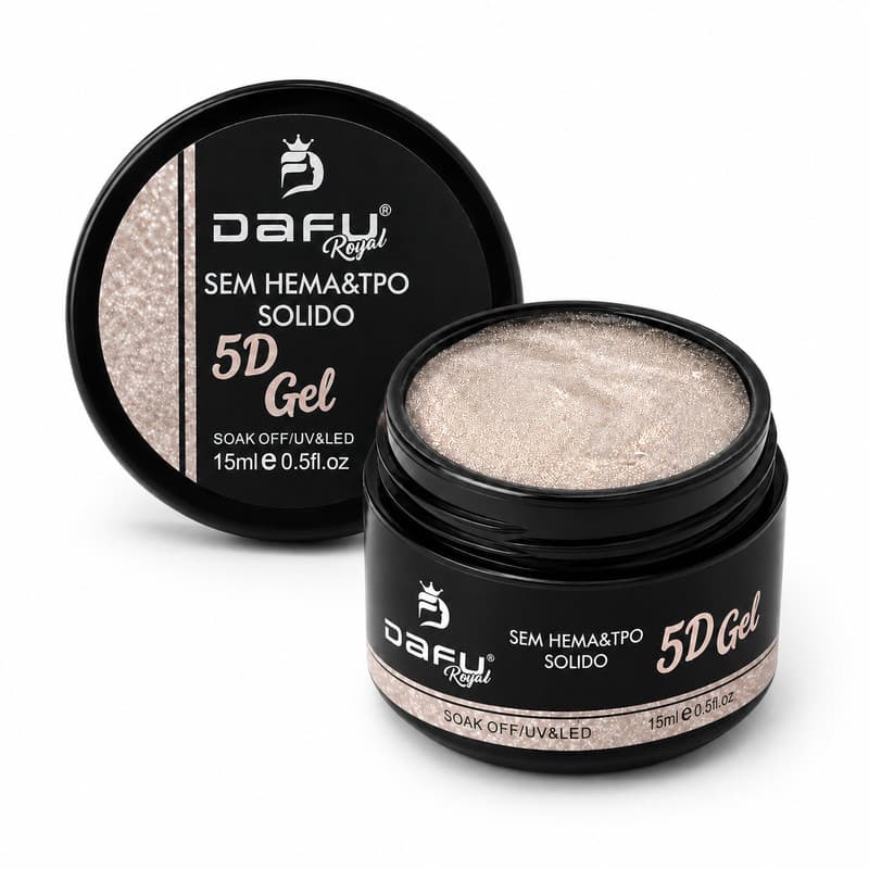 Gel 5D Sólido Dafu Royal Sem HEMA TPO Efeito Encatado Cor 01