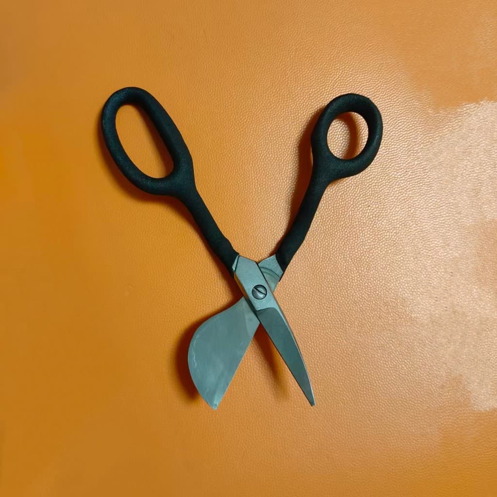 Tufting carimbar bordado Cluster velo tapete ferramenta aparar Duckbill tesoura tapete pelicano corte lã guarnição