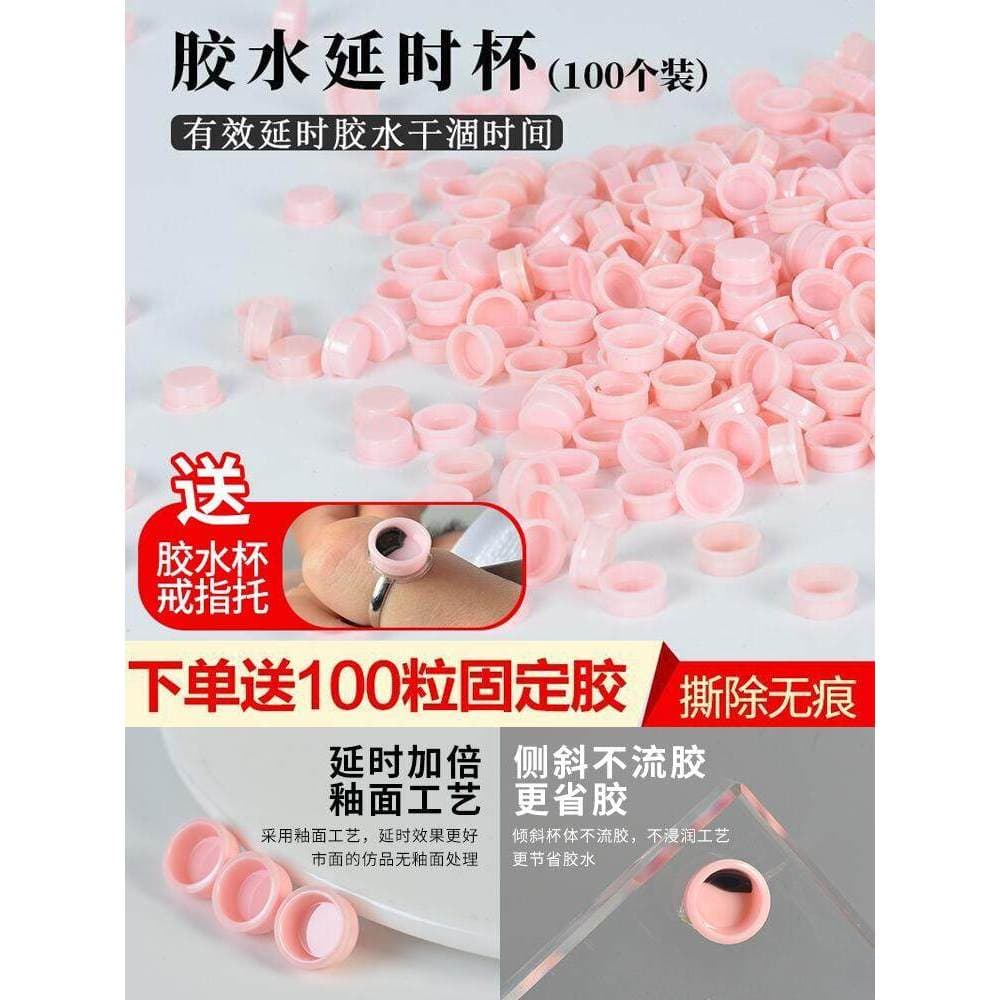 Loja de cílios dedicado enxertia cola de cílios gota copo ferramenta de cílios estilo japonês Desktop gota cola copo atr