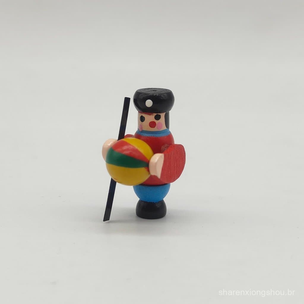 Novo produto genuíno, figura em miniatura de baterista, modelo para decoração de cena de casa de bonecas, mini figura fo