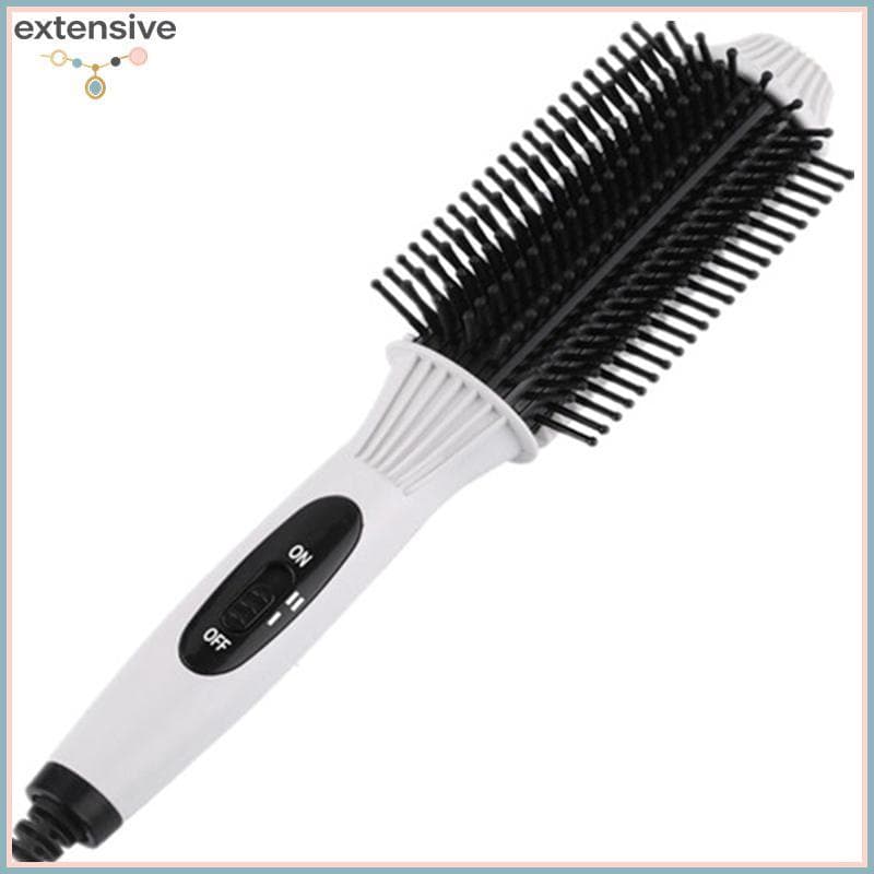 EA & Moda Multifuncional Aquecimento Curling Ferro Cerâmica Aquecida Escova Redonda Elétrica Alisador De Cabelo Escovas
