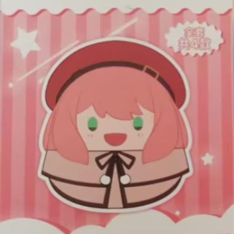 Genuíno espião jogar casa bolinho de pelúcia boneca Anime periférico pitada música brinquedo de descompressão