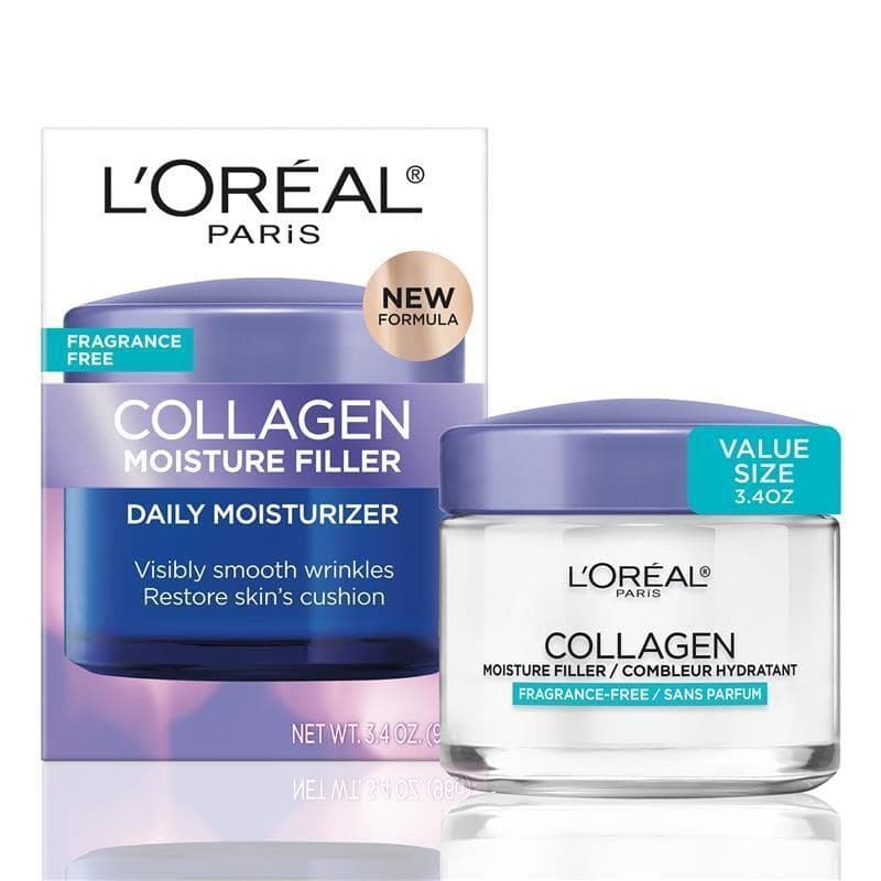 L'Oréal Paris Collagen Moisture Filler Hidratante Facial Anti-Envelhecimento, 3.4 Oz QAIM
