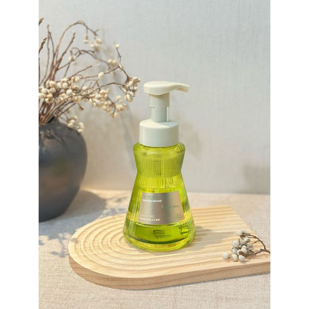 Mousse de lavagem das mãos com fragrância de óleo essencial de rosa para limpeza profunda