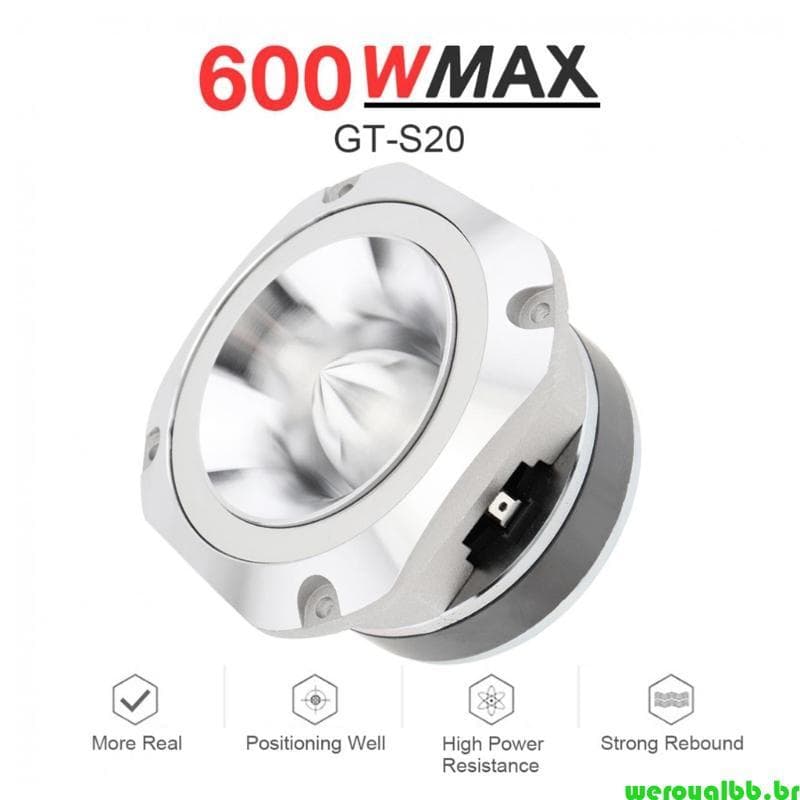 weroyalbb 4 Polegada 600W Power Dome Bobina Alto-Falante Som Claro Áudios Para Carro