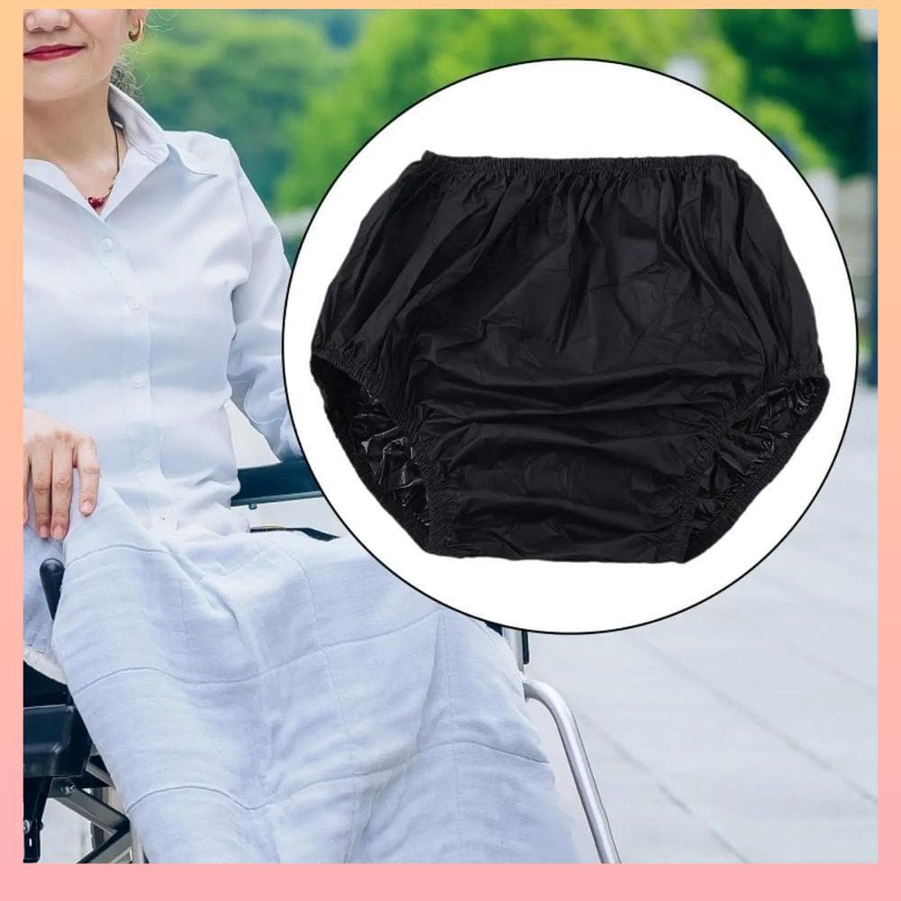 Calças De Plástico PE , Capa De Fralda Prática À Prova D'água Para Adultos , Roupa Íntima Protetora Reutilizáve