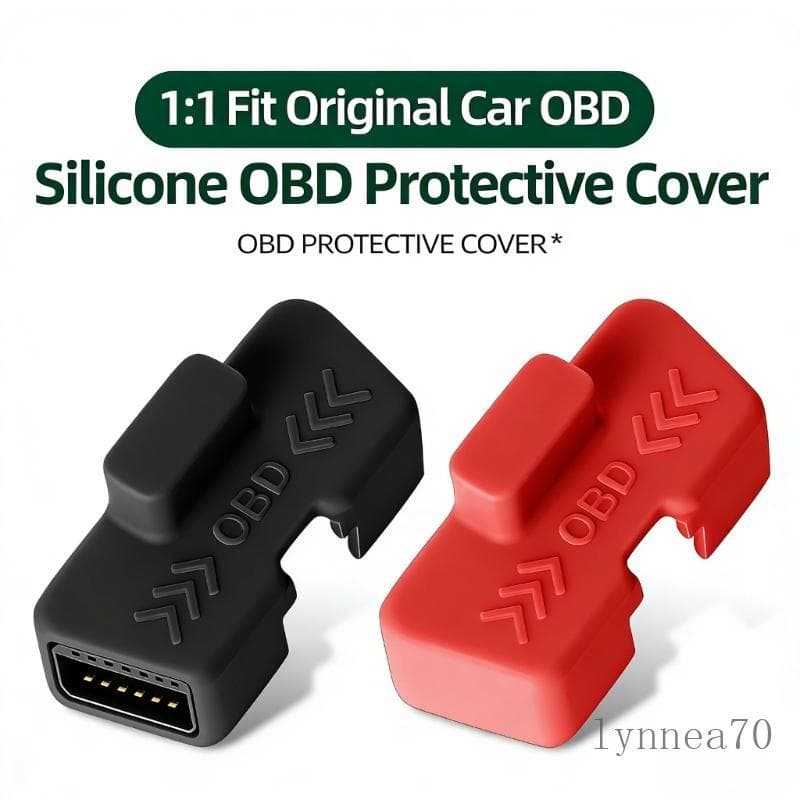 Lynn Silicone Tampa Da Porta OBD Protetor À Prova D'água De Poeira Universal Para Carro SUV