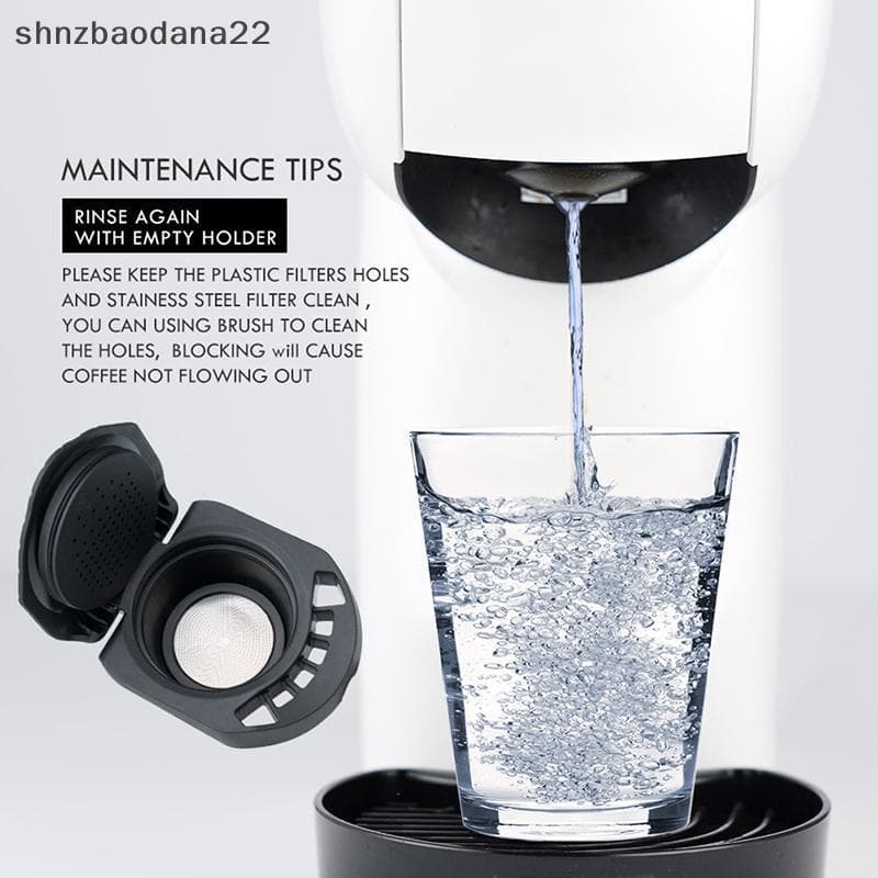 [Shnzd] Adaptador De Cápsula Reutilizável Para Café Dolce Gusto Conversível Com Genio EMKK