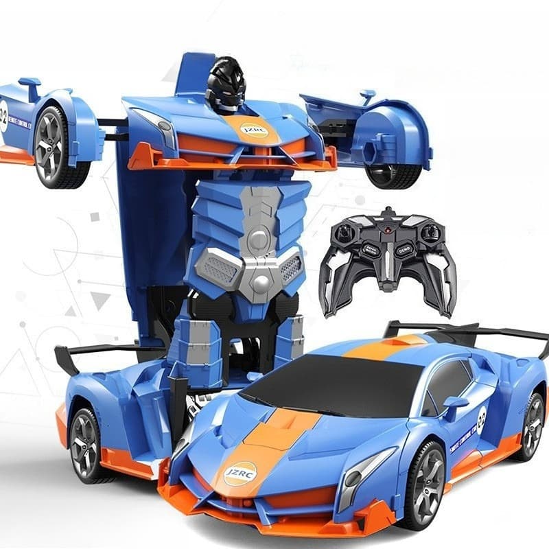 Carro De Deformação De Controle Remoto King Kong Corrida Elétrico Brinquedos Infantis