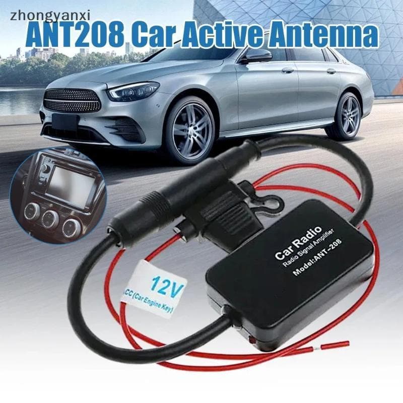 Amplificador De Reforço De Antena FM De Sinal Forte Para Rádio De Carro Recepção De Alta Sensibilidade Unidades Diárias