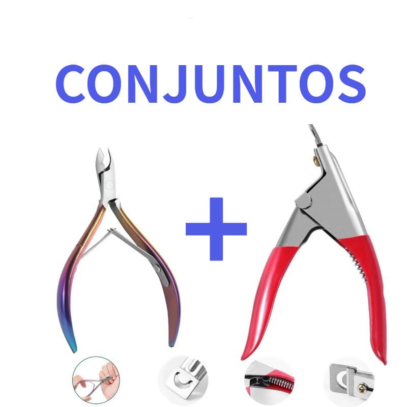 Cortador De Unhas Alicate Tips Sorriso Reta Postiça  Alicate Cortador Unhas (S27)