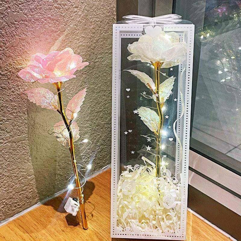 Brilho colorido rosa novo estilo buquê simulação flor decoração ornamentos foto adereços presentes de aniversário para m