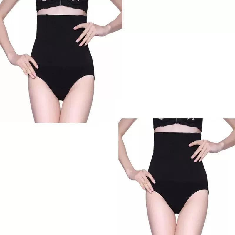 Calcinha alta com controle de barriga Modeladora cintura alta empina bumbum Calcinha cós alto modeladora Cintura ab