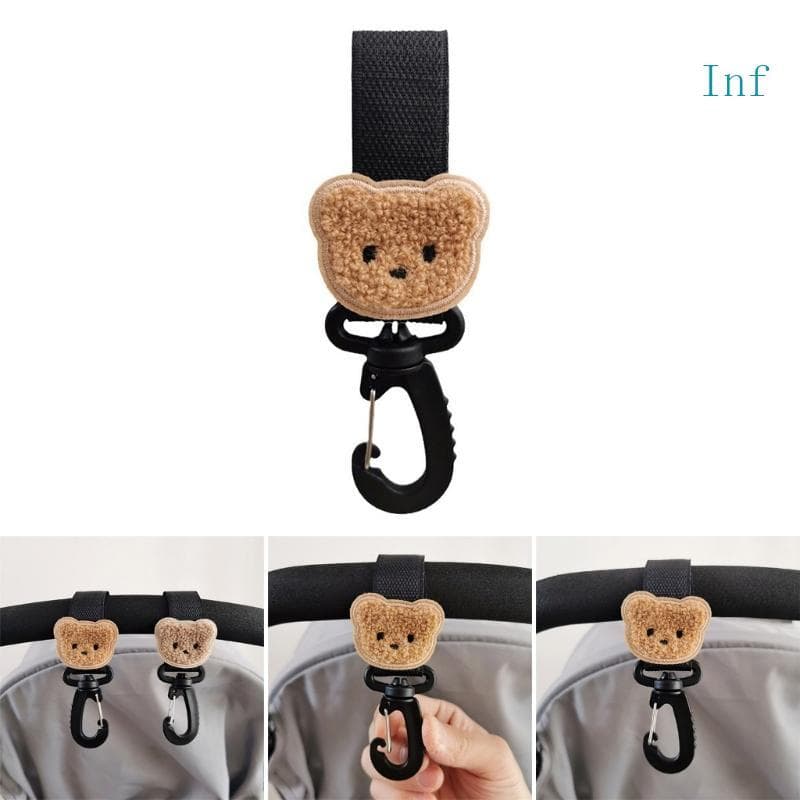 Inf Pram Hook Carrinho Bebê Ganchos Alça Clipe Para Pendurar Bolsa Fraldas
