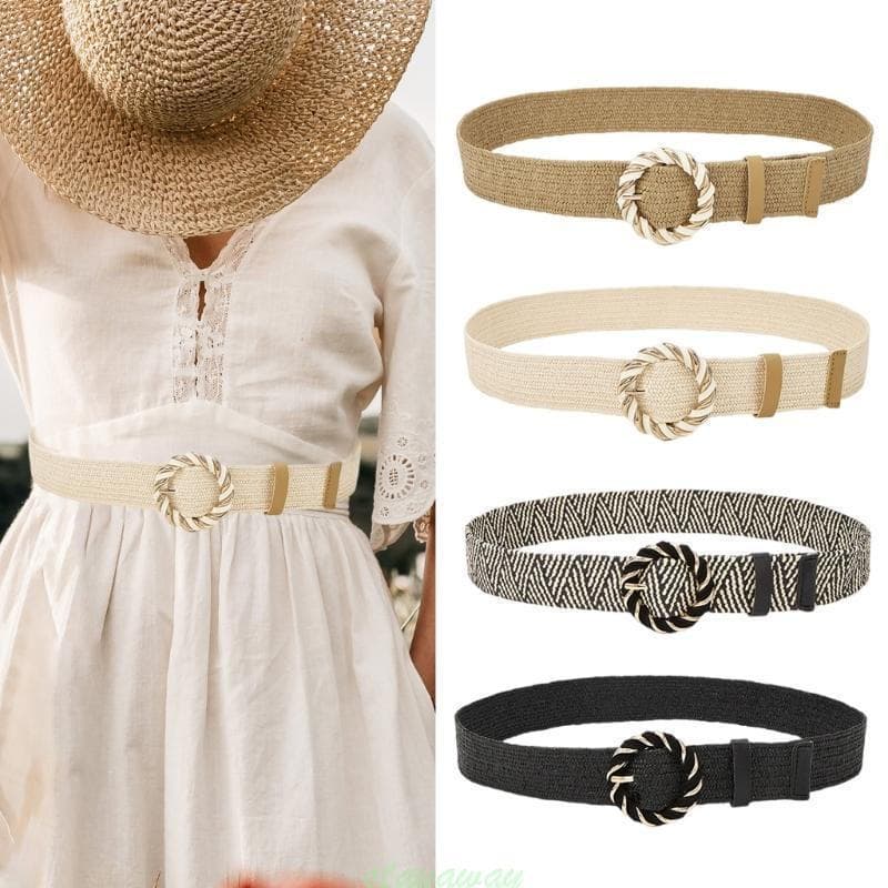 SRA Elegante Cinto Skinny Cáqui Roupas Elegantes Para Tendências Da Desgaste Diário Cintura