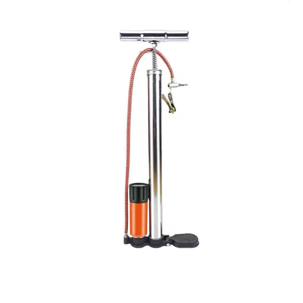Bomba De Ar Manual Com Medidor 150 Psi Pneu Moto Bike Carro