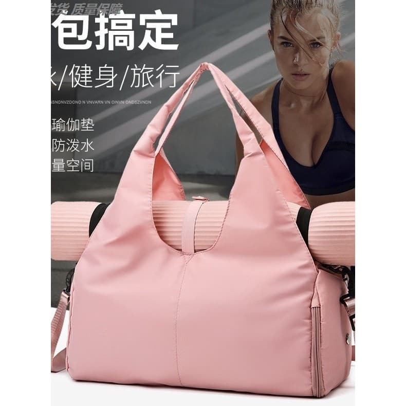 Bolsa de viagem multifuncional, separação seca e molhada, esportiva, academia, masculina, bolsa de treinamento de viagem