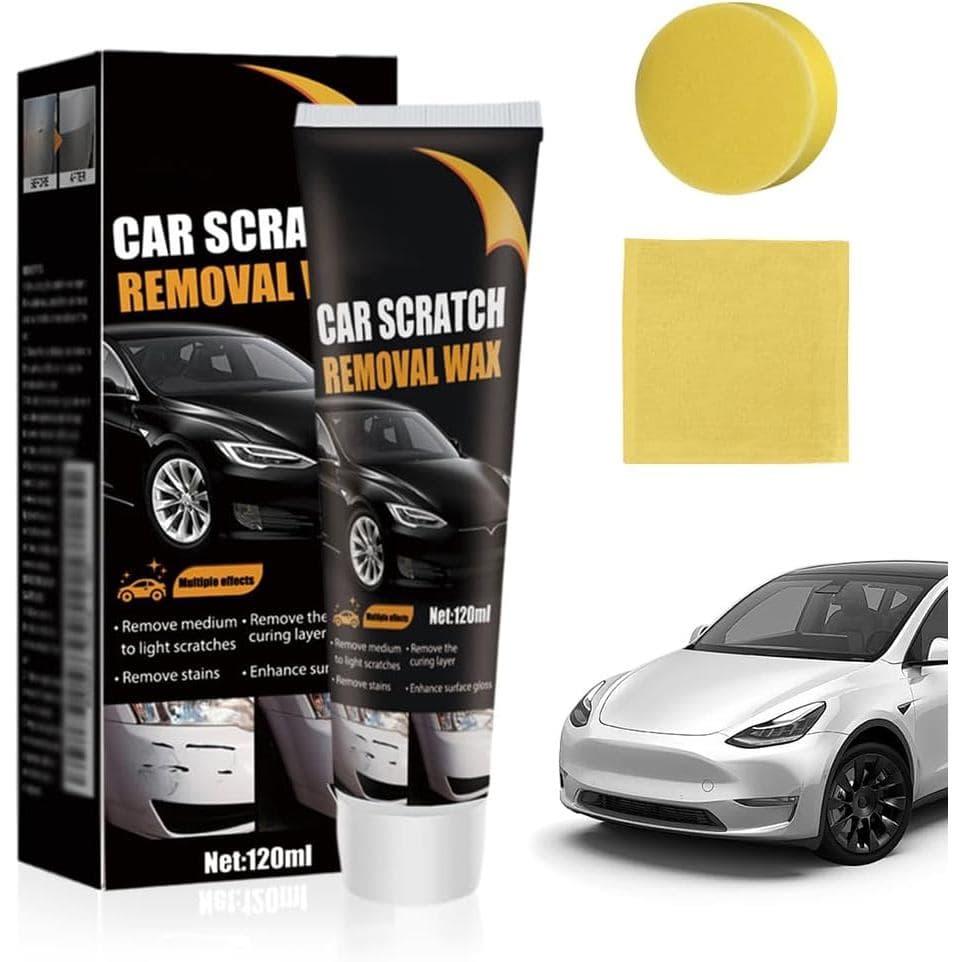 Cera Removedora de Arranhões para Carros, Pasta de Reparação de Arranhões Profundos 2026, Removedor de Arranhões para Ve