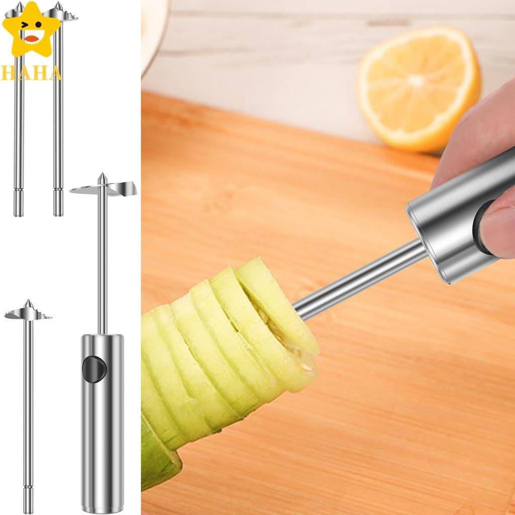 Descaroçador de vegetais em aço inoxidável anti-ferrugem, prático descaroçador de frutas com cabo ergonômico e antiderra