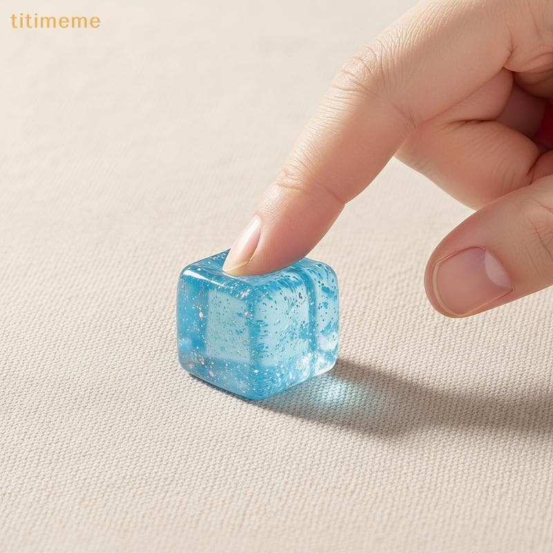 tr Mole Maltose Cubo Estresse Brinquedo Macio De Gelo Forma Dpressão Ventilação Para Tdah Autismo Necessidades Sensoriai