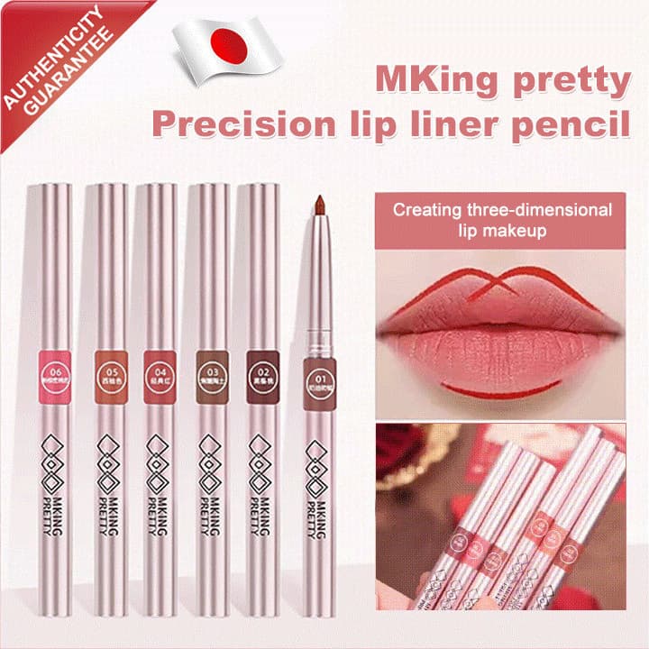 [Lábios Precisos] delineador labial profissional, Não Mancha/À Prova D'Água/Antiaderente